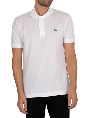 Lacoste Classic Logo Polo Shirt - White