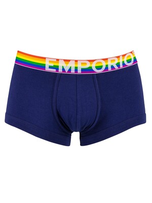 Emporio Armani Rainbow Trunks - Patriot Blue