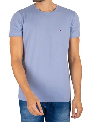 Tommy Hilfiger Stretch Slim Fit T-Shirt - Daybreak Blue