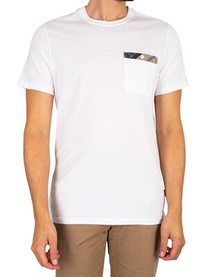 Barbour Durness Pocket T-Shirt - White