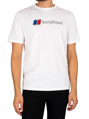 Berghaus Organic Big Logo T-Shirt - White