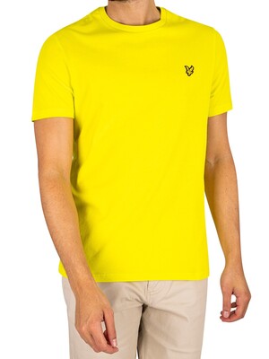 Lyle & Scott Plain T-Shirt - Electric Yellow