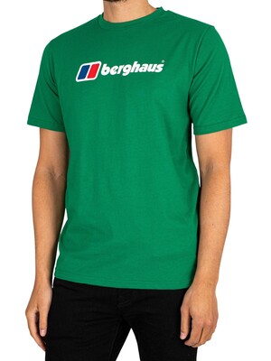 Berghaus Organic Big Classic Logo T-Shirt - Green