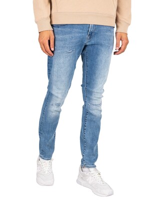 G-Star RAW Revend Skinny Jeans - Indigo Aged Restored