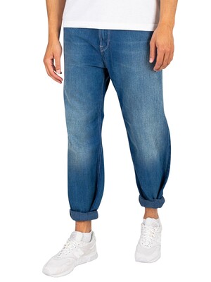 G-Star RAW Type 49 Relaxed Straight Jeans - Antique Cosmic Blue