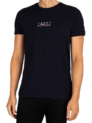 Tommy Hilfiger Square Logo T-Shirt - Desert Sky