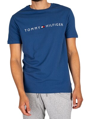 Tommy Hilfiger Lounge Logo Graphic T-Shirt - Petrol Blue