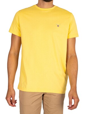 GANT Original T-Shirt - Banana Yellow