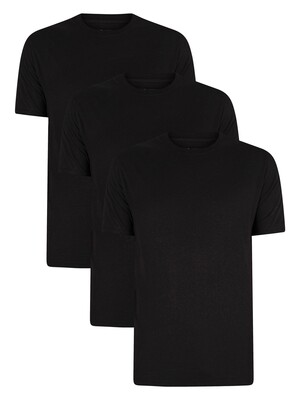 Michael Kors 3 Pack Basic Lounge T-Shirt - Black