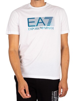 EA7 Graphic T-Shirt - White