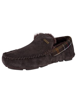 Barbour Monty Slippers - Brown