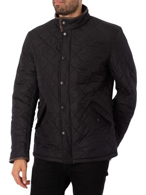 Barbour Powell Quilted Jacket - Navy