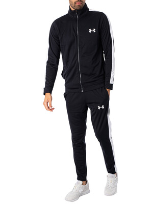 Under Armour Knit Track Suit - Black / White
