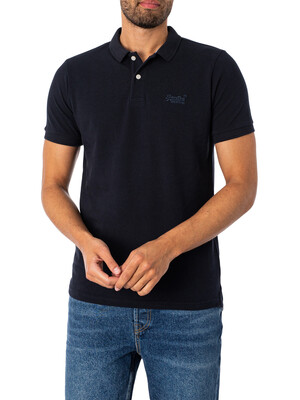 Superdry Classic Pique Polo Shirt - Thrift Olive Marl | Standout