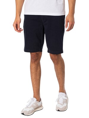 Superdry Vintage Officer Slim Chino Shorts - Eclipse Navy