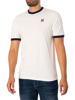 Fila Marconi T-Shirt - Gardenia/Navy