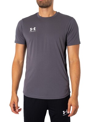 Under Armour Challenger Training T-Shirt - Castlerock/White