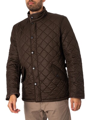 Barbour Powell Quilted Jacket - Olive