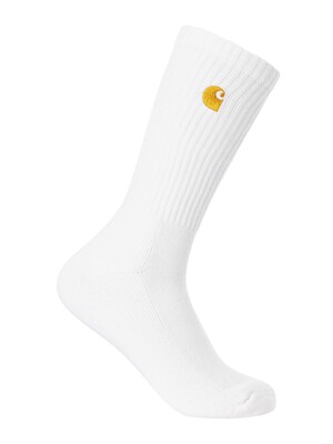 Carhartt WIP Chase Crew Socks - White