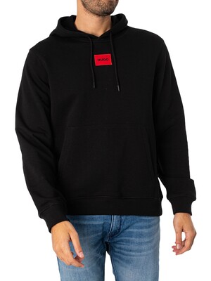 HUGO Daratschi214 Pullover Hoodie - Black