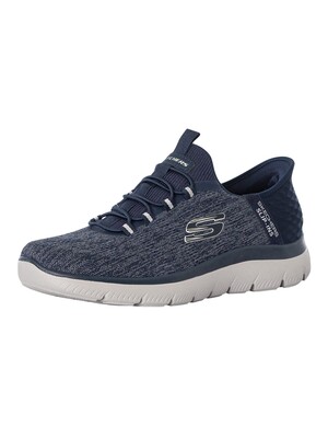 Skechers Slip-ins Summits Key Pace Trainers - Navy