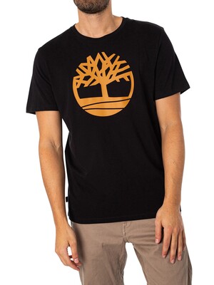 Timberland Tree Logo T-Shirt - Black