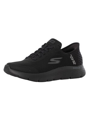 Skechers Slip-ins Go Walk Flex Trainers - Black