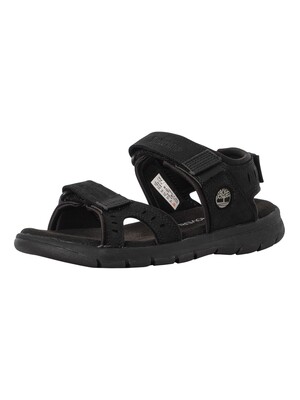 Timberland Governor's Island Strap Sandal - Black