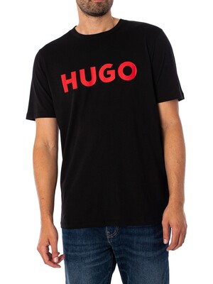 HUGO Dulivio Graphic T-Shirt - Black