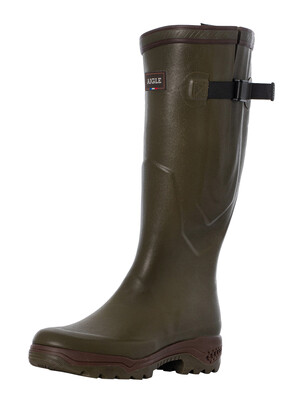 Aigle Parcours 2 VAR Wellington Boots - Khaki