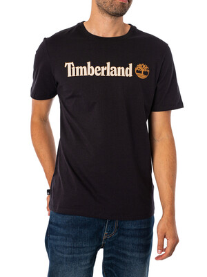 Timberland Linear Logo T-Shirt - Black