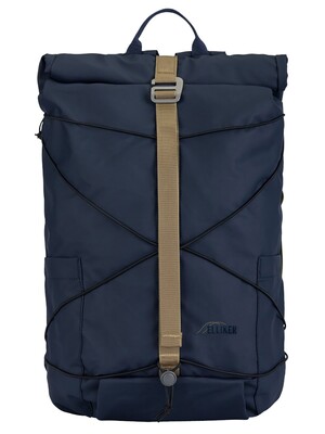 Elliker 21/25L Dayle Roll Top Backpack - Navy