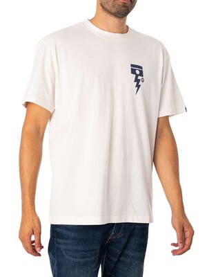 Deus Ex Machina Pisstin T-Shirt - Vintage White