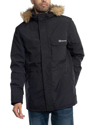 Sergio Tacchini Budge Parka Jacket - Black