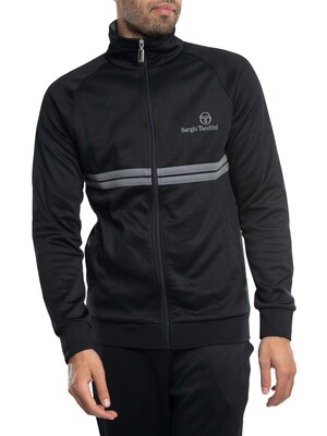 Sergio Tacchini New Dallas Track Jacket - Black/Quiet Shade