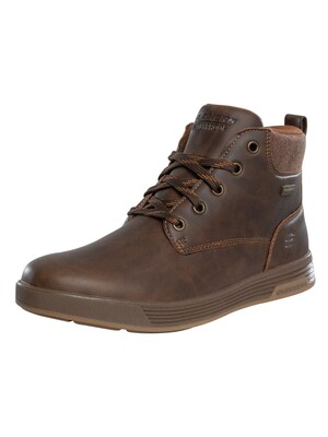 Skechers Cavell Isaac Waterproof Boots - Chocolate