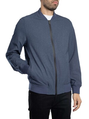 Ted Baker Elmhurst Tech Bomber Jacket - Dark Blue