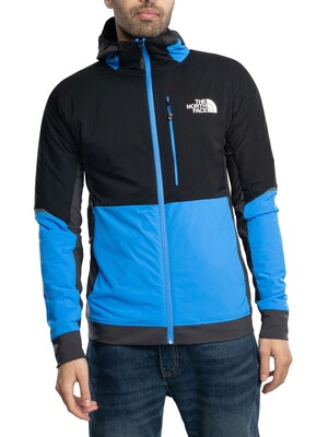 The North Face Dawn Turn Hybrid Ventrix Zip Jacket - Optic Blue/Black/Asphalt