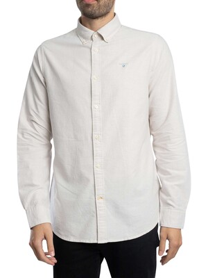 Barbour Oxtown Tailored Shirt - Oatmeal