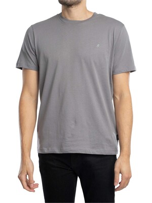 Replay Chest Logo T-Shirt - Dark Grey