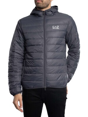 EA7 Chest Logo Lightweight Jacket - Periscope