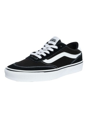 Vans Brooklyn Suede Trainers - Black/White