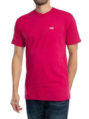 Vans Left Chest Logo T-Shirt - Cherries Jubilee