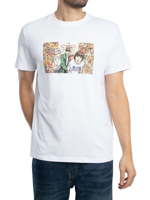 Weekend Offender Number 5 Graphic T-Shirt - White