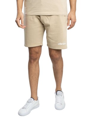 Ellesse Molla Sweat Shorts - Beige