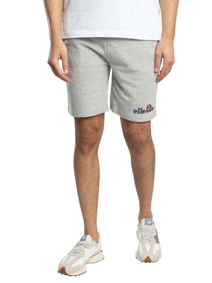 Ellesse Silvan Fleece Sweat Shorts - Grey Marl