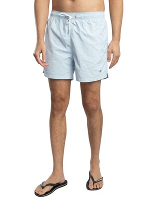 GANT Logo Swim Shorts - Fresh Blue