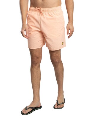 Lyle & Scott Plain Swim Shorts - Coral Stand