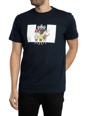 Weekend Offender Weekend Graphic T-Shirt - Navy