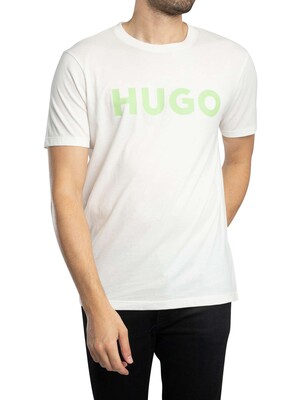 HUGO Dulivio Graphic T-Shirt - Natural